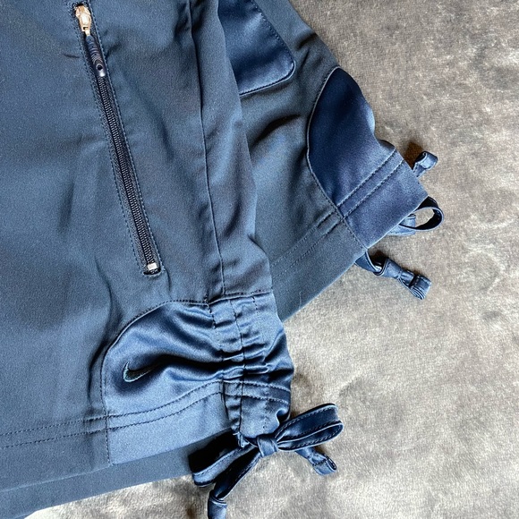 Unique Nike women’s short with ties on the sides and fun zippers! - Picture 3 of 8